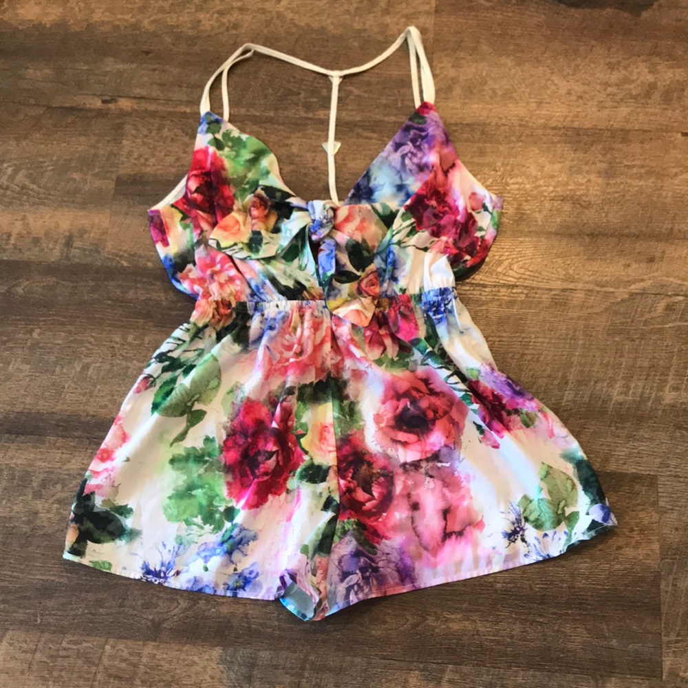 Floral romper